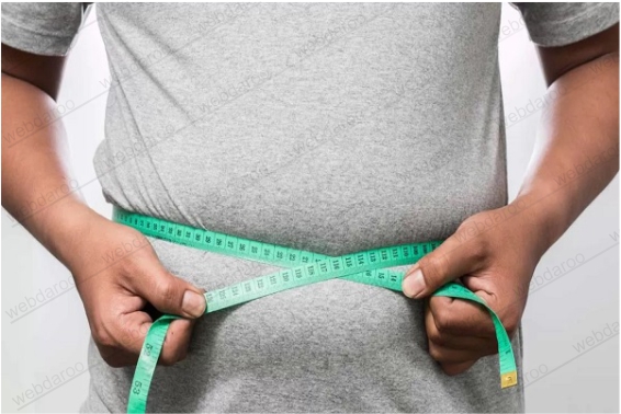 چاقی، به ویژه در ناحیه شکم، از مهم ترین علل ابتلا به کبد چرب