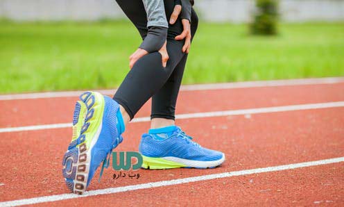 درمان گرفتگی عضلات پا ناشی از ورزش